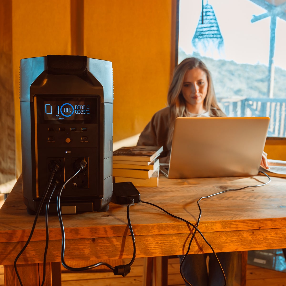 EcoFlow DELTA Pro keeps you connected