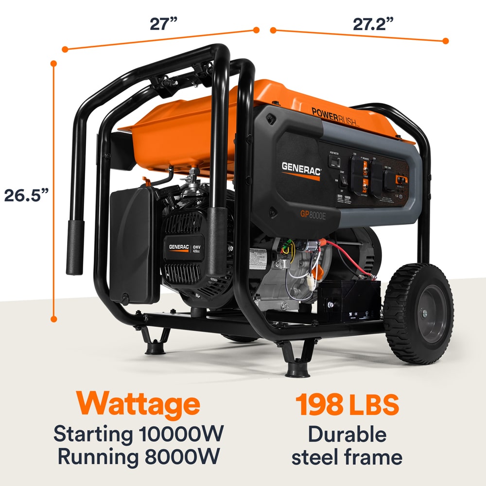 Generac GP8000E – 8000Watts - Image 6