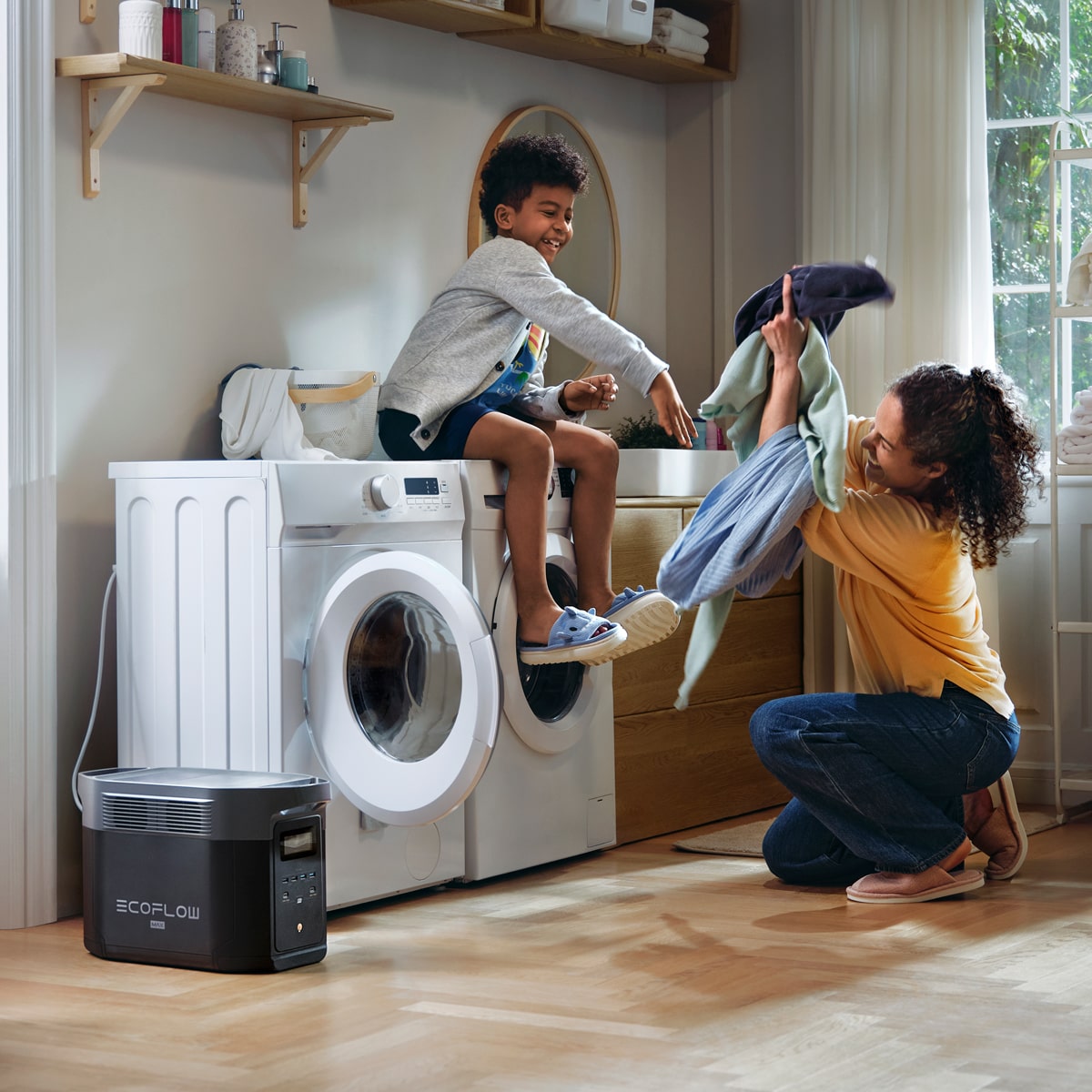 EcoFlow DELTA 2 Max in home