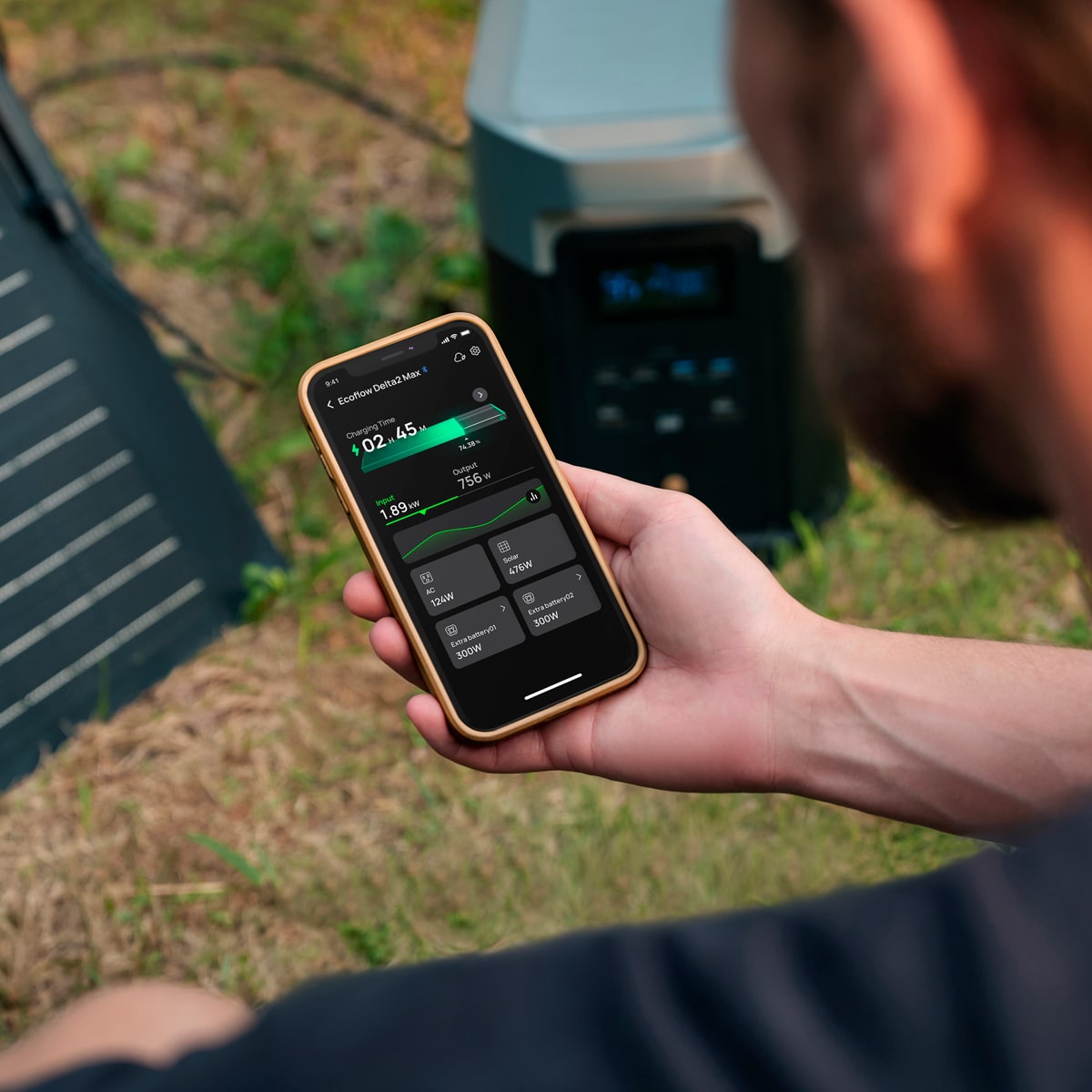 EcoFlow DELTA 2 Max 2400W Control from EcoFlow App