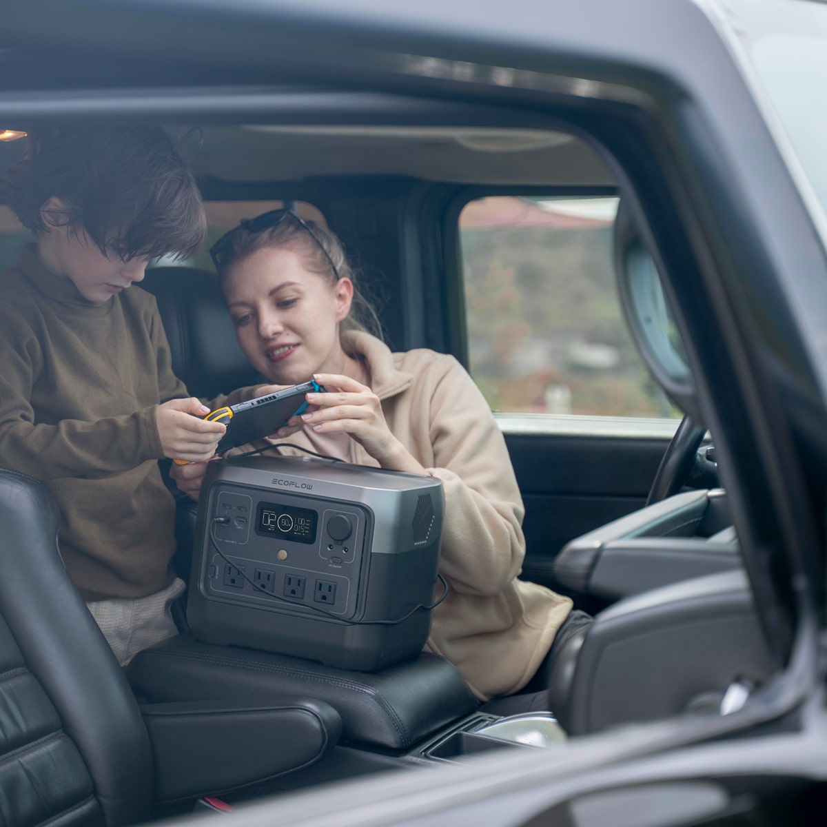 EcoFlow River 2 Pro - Connect from your car