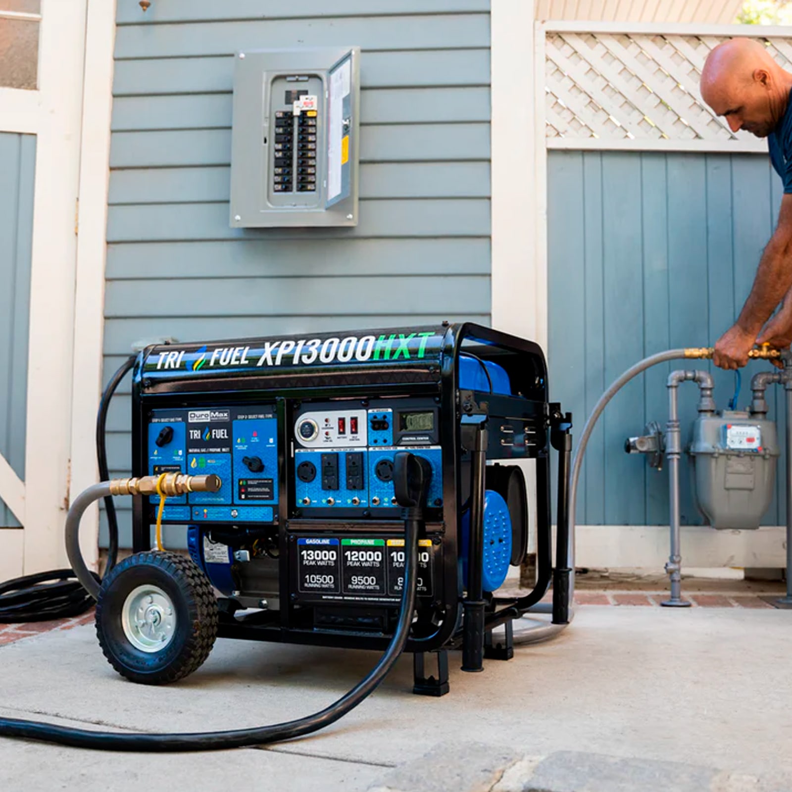 DuroMax Tri Fuel Portable 13000W/13kVA 120/240V - Image 7