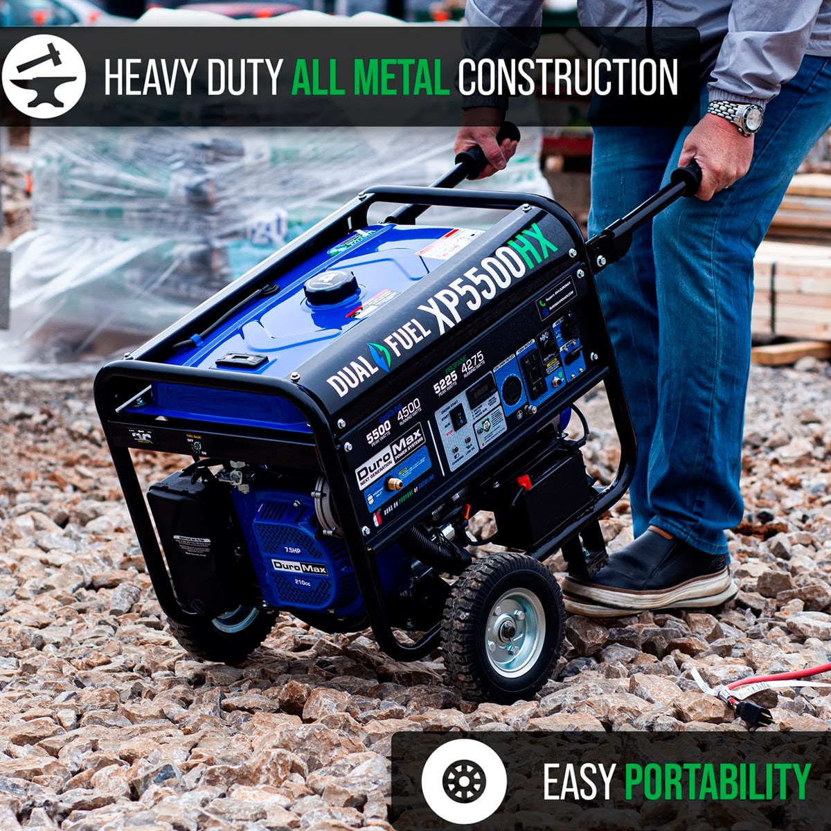 DuroMax 5500-Watt 120/240V - Image 4