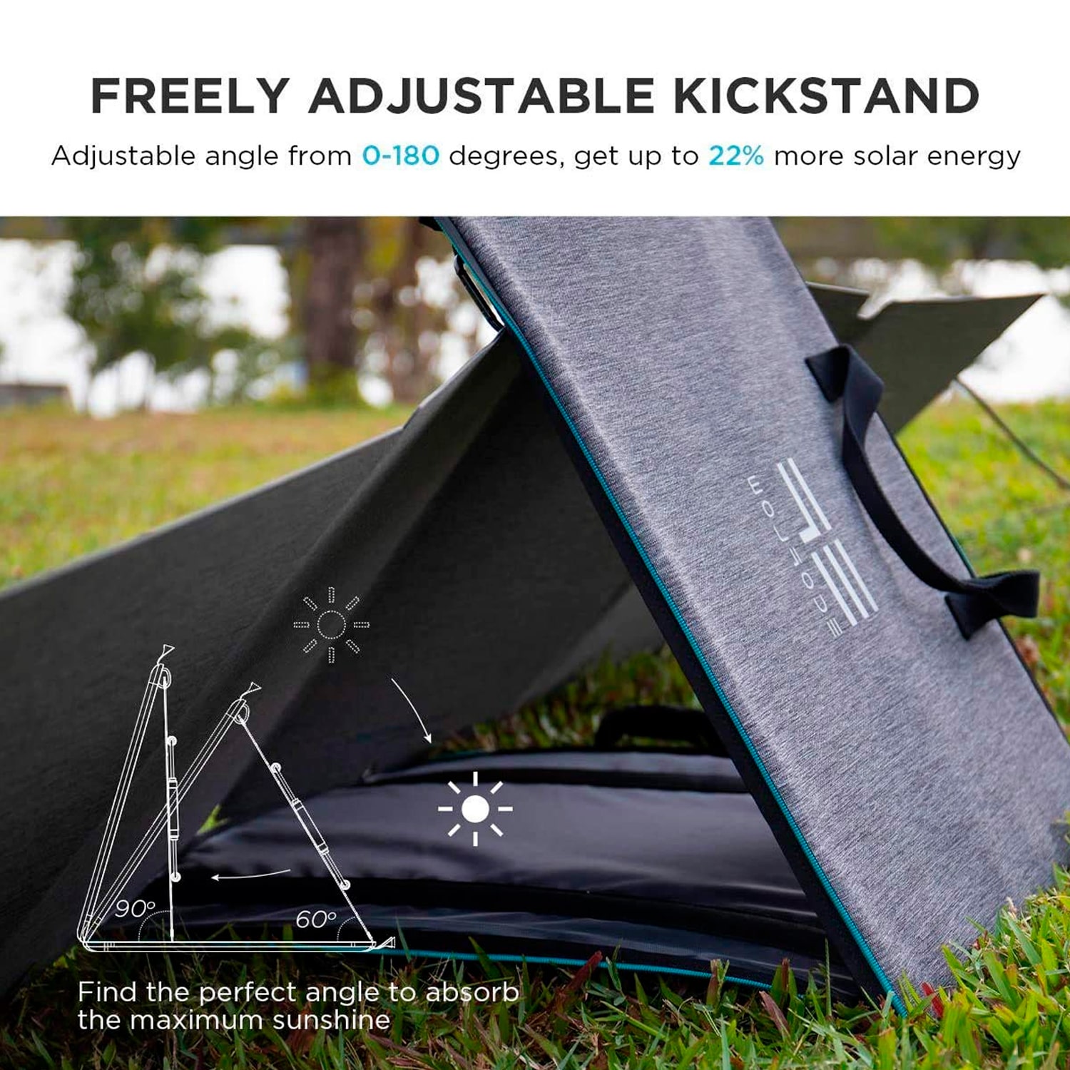 EcoFlow 110W Portable Solar Panel - Image 3