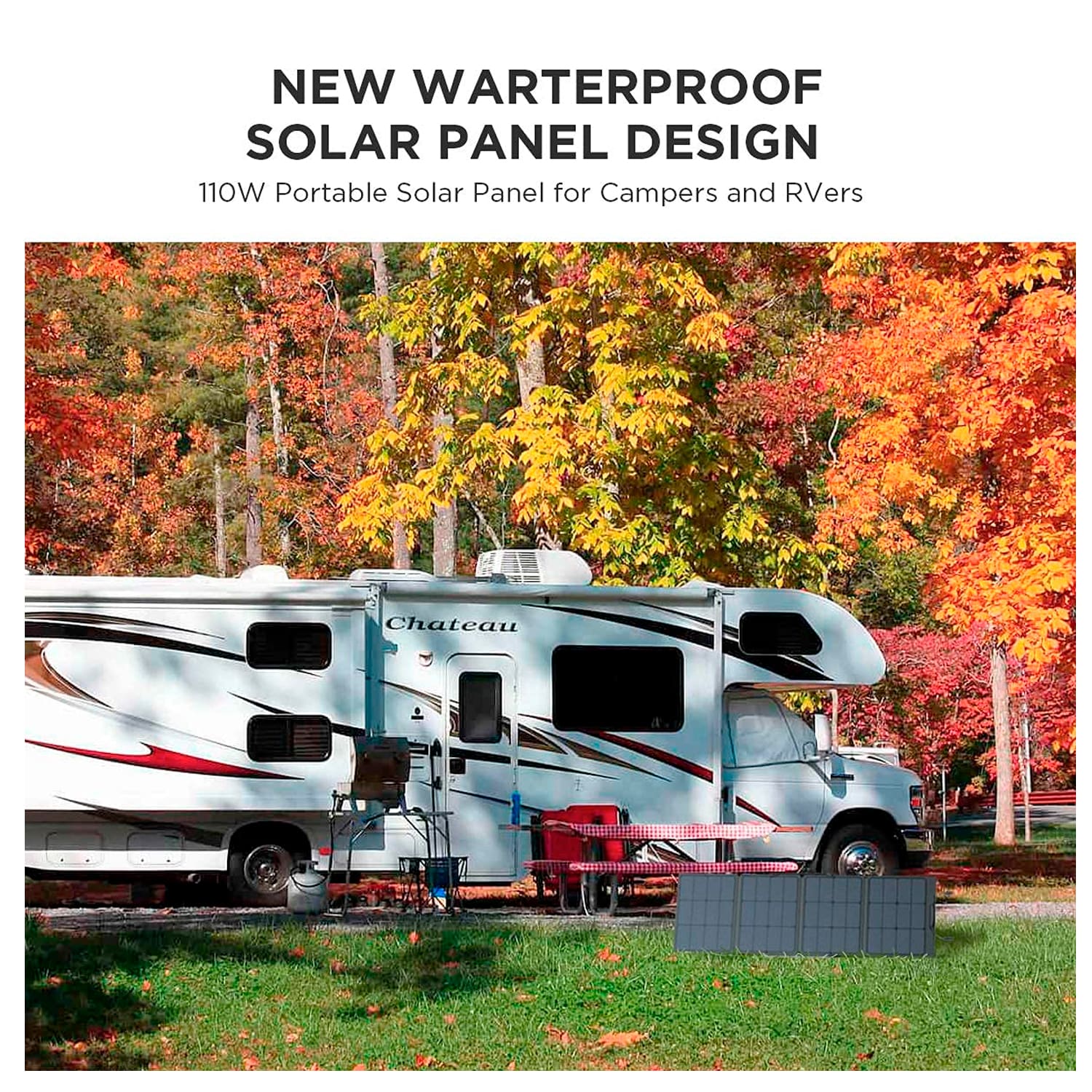 EcoFlow 110W Portable Solar Panel - Image 4