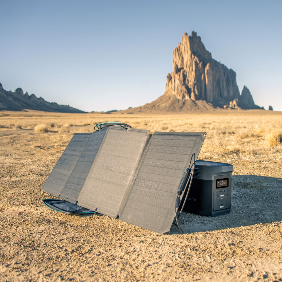 EcoFlow 110W Portable Solar Panel - Connect with Delta Series