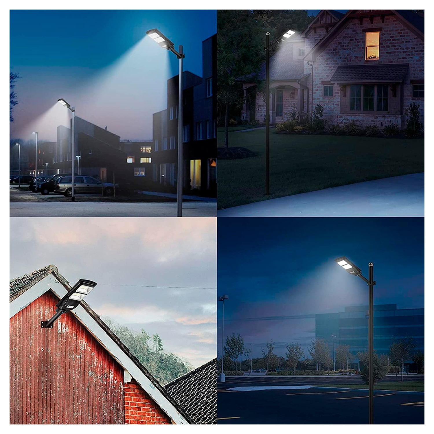 Solar Lights 6000 Lumens 60W - Aplications