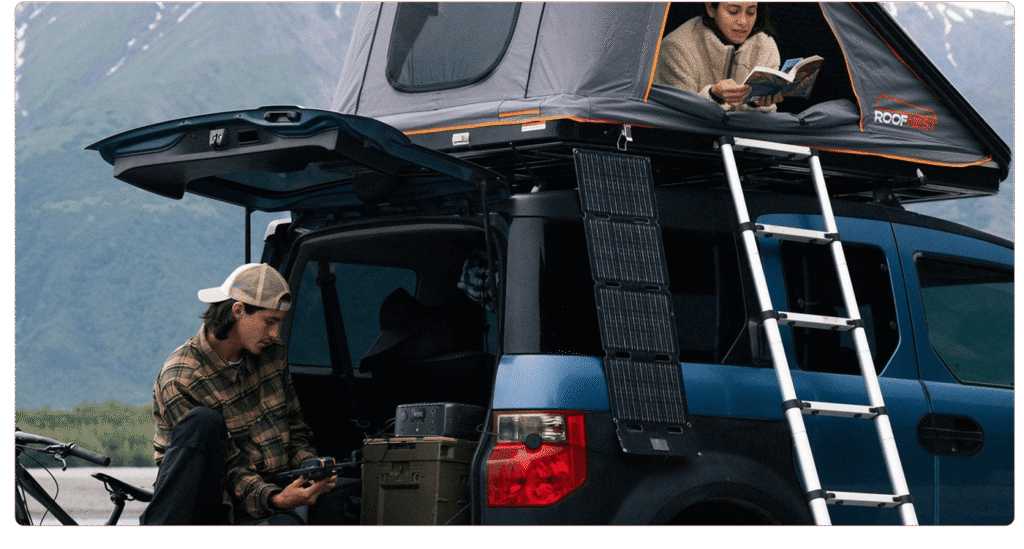 Charge any Ecoflow River with the 45W Solar Panel